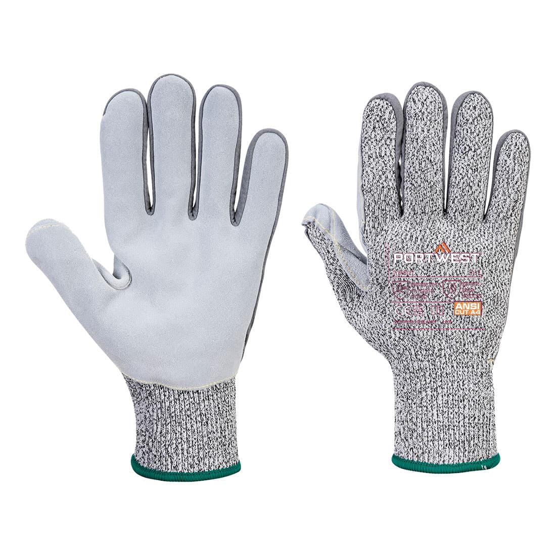 PORTWEST A630 LEATHER PALM GLOVE